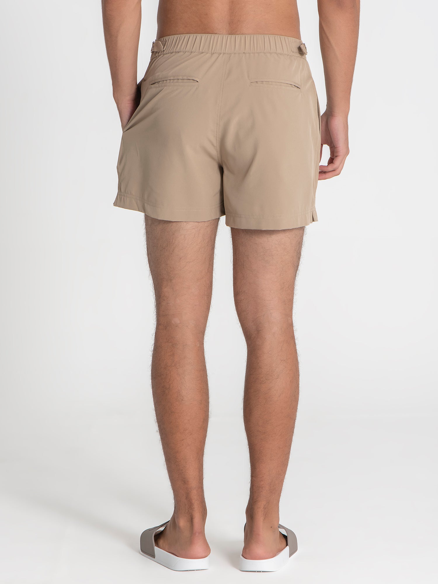 swimshorts / Taupe Lock Swimshorts