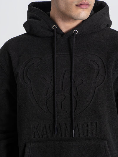 hoodies / Black X-Teddy Sherpa Hoodie