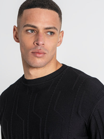 sweats / Black G Knit Sweater