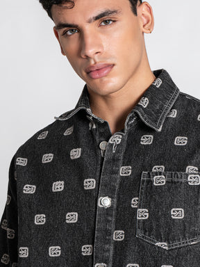 shirts / Grey GK Denim Shirt