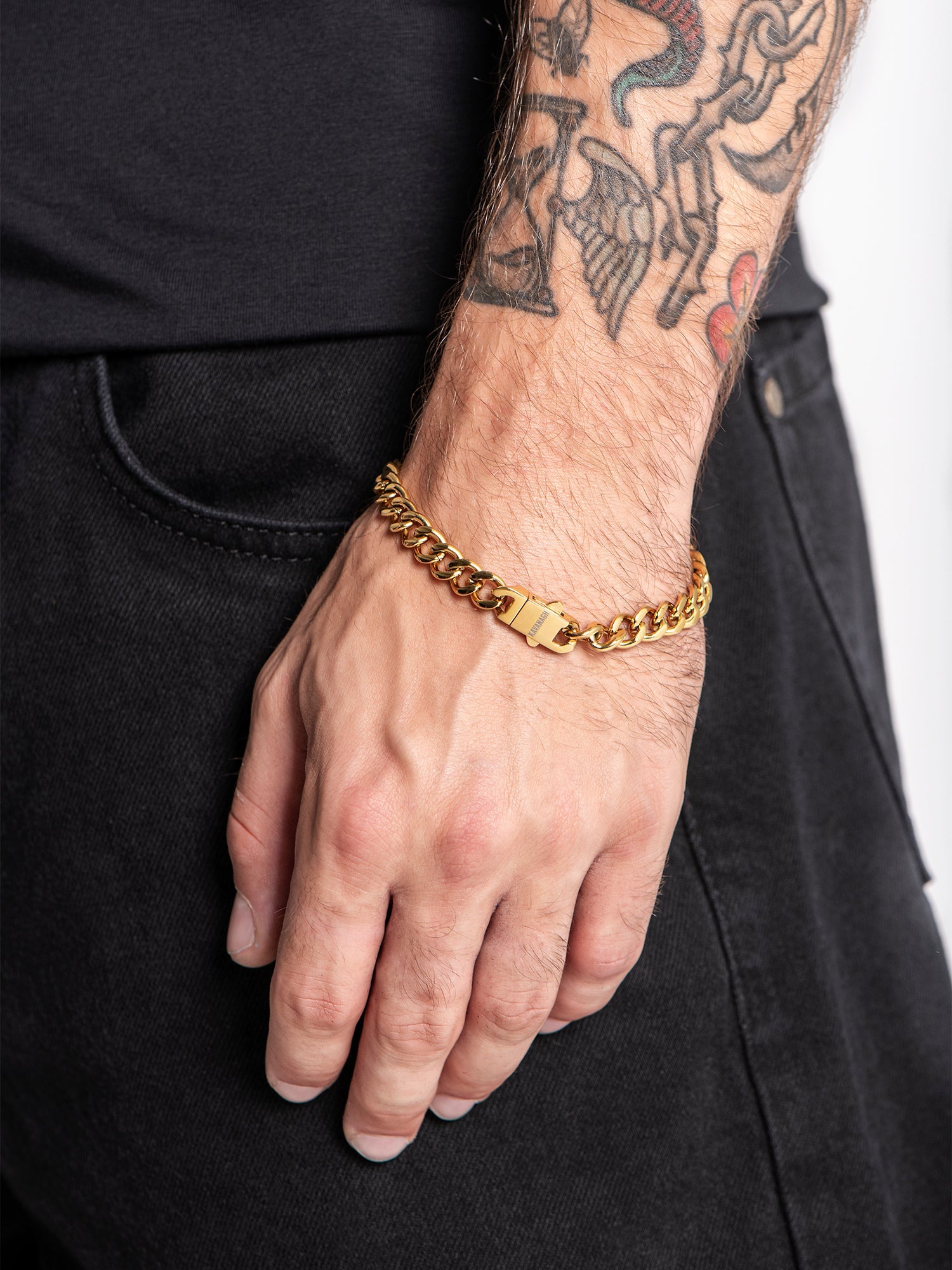 Gold Heavy Bracelet