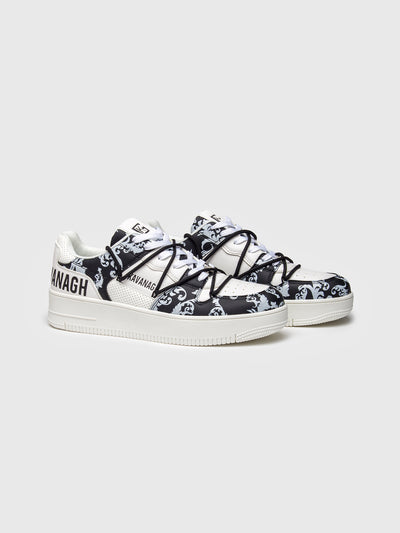 sneakers / Black Majestic Wrapped Sneakers