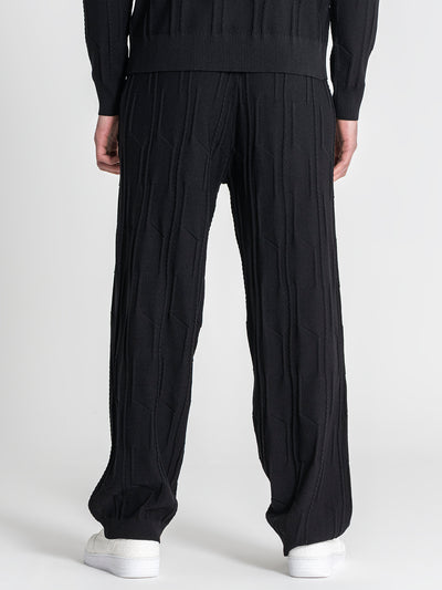 joggers / Black G Knit Pants