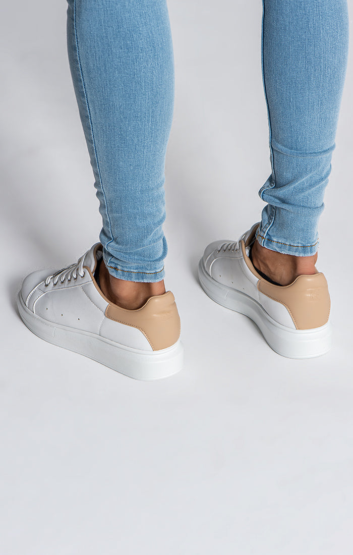 White Upgrade Sneakers