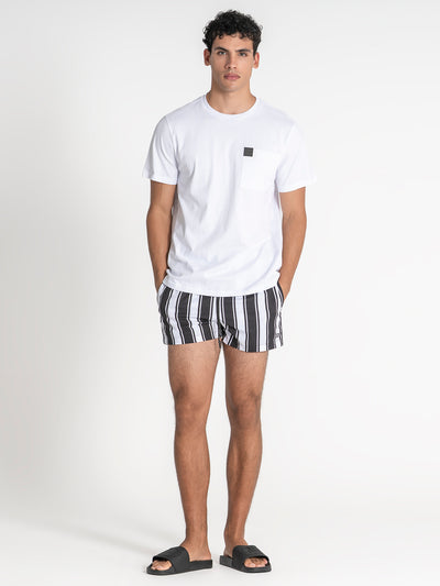 t-shirts / White Pocket Tee