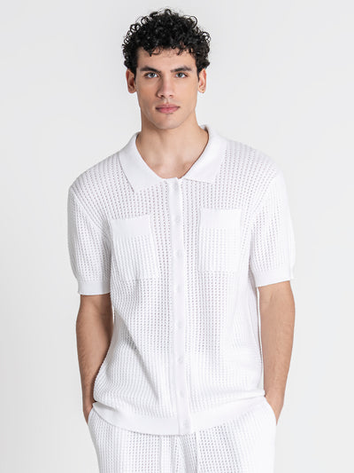 shirts / White Label Knit Set