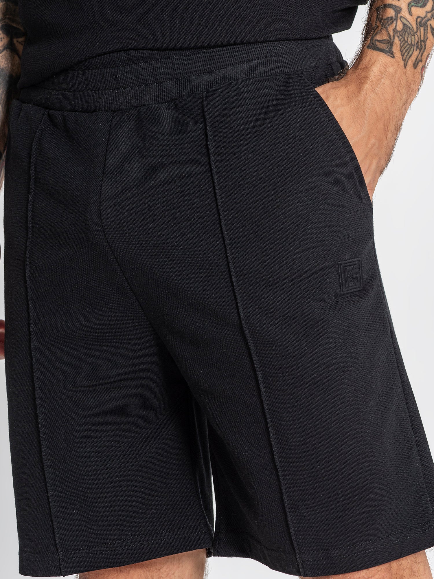 shorts / Black GK Piquet Shorts