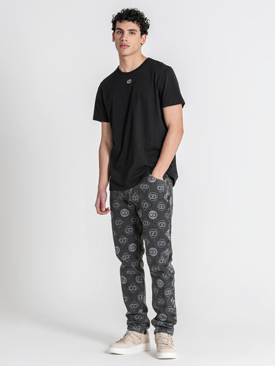 t-shirts / Black Micro GG Tee