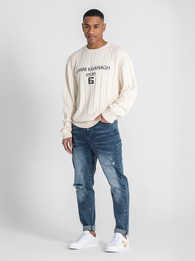 sweats / White Atelier Knit Sweat