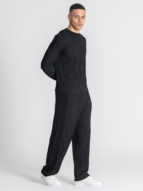 sweats / Black G Knit Sweater