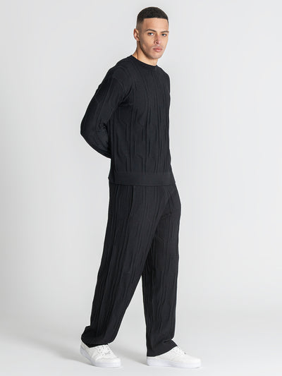 sweats / Black G Knit Sweater