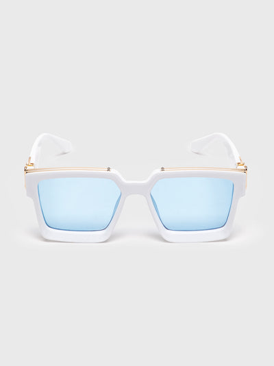 sunglasses / White Square Sunglasses