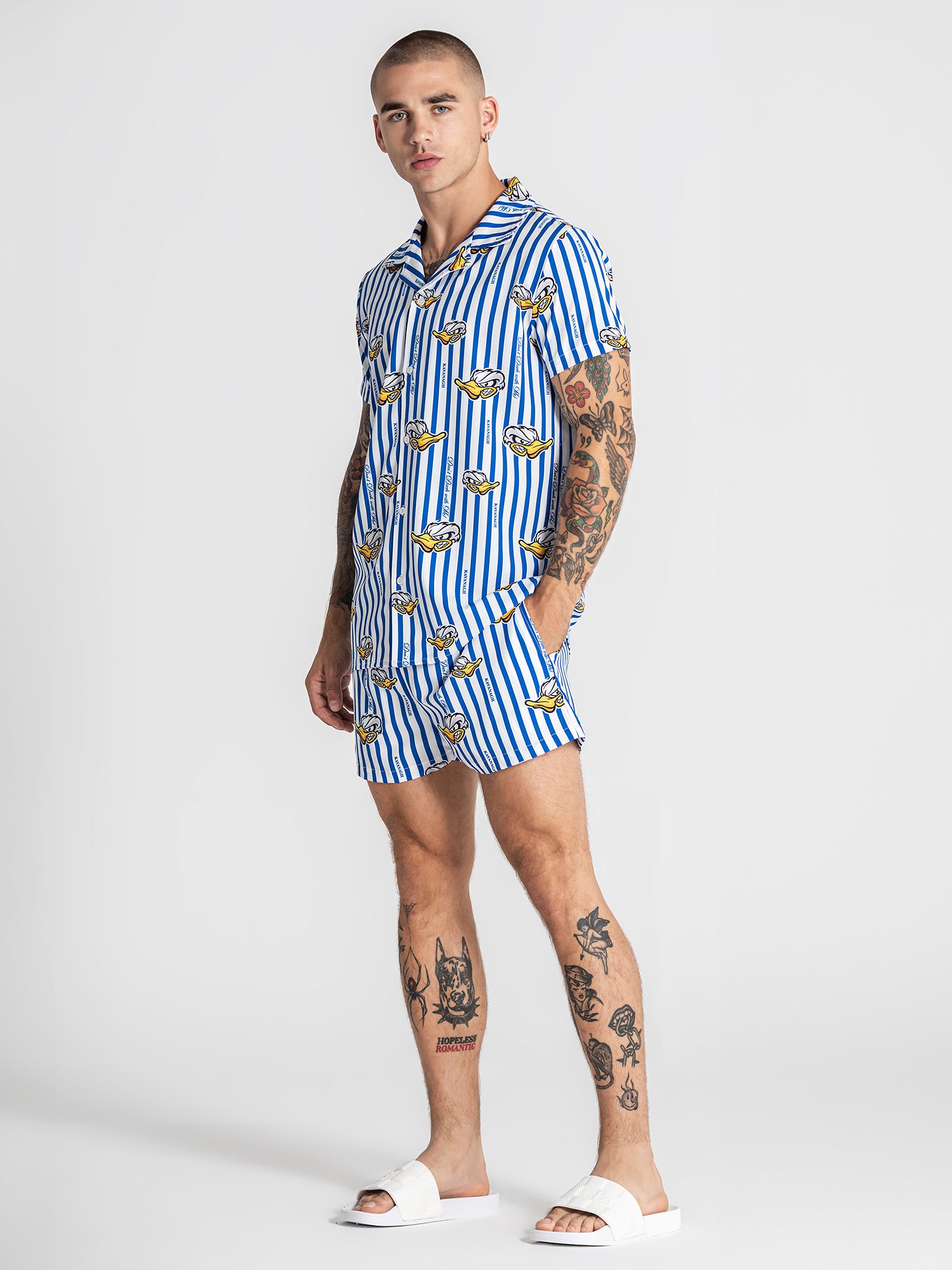 shirts / Blue Grumpy Duck Shirt