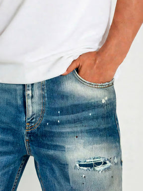 jeans / Blue Smile Slim Fit Jeans