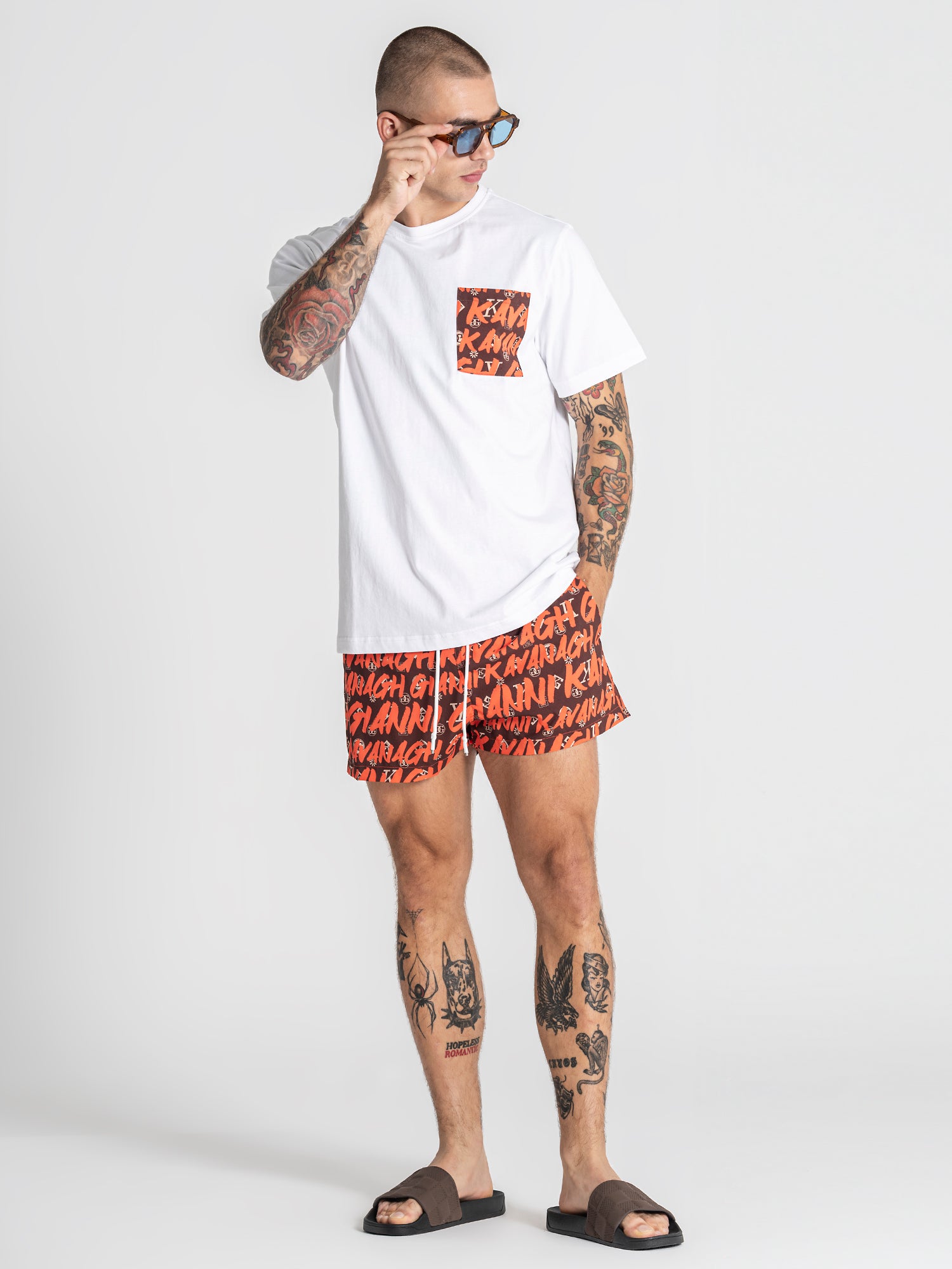 t-shirts / White Rebel Pocket Tee