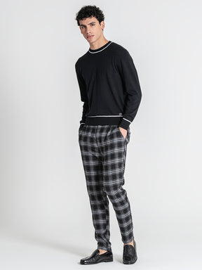 sweats / Black Soft Knit Longsleeve Tee