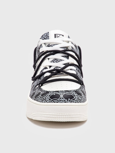 sneakers / Black GK Wrapped Sneakers