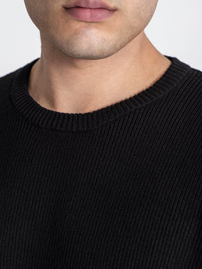 t-shirts / Black Identity Knit Tee