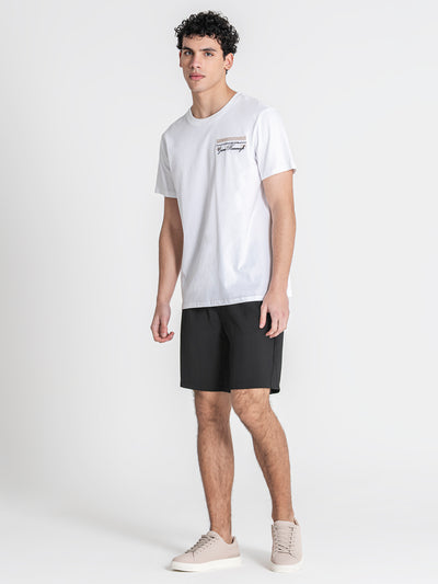 t-shirts / White Look at me Tee