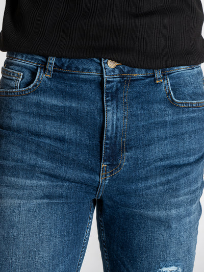 jeans / Dark Blue Core Destroyed Jeans