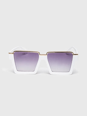 sunglasses / White Visionary Sunglasses