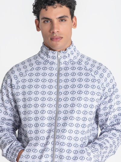 zip jackets / White GG Mania Zip Jacket