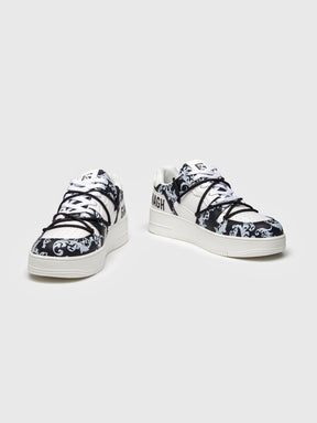 sneakers / Black Majestic Wrapped Sneakers