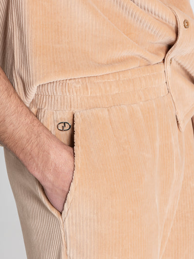 pants / Taupe Surface Pants