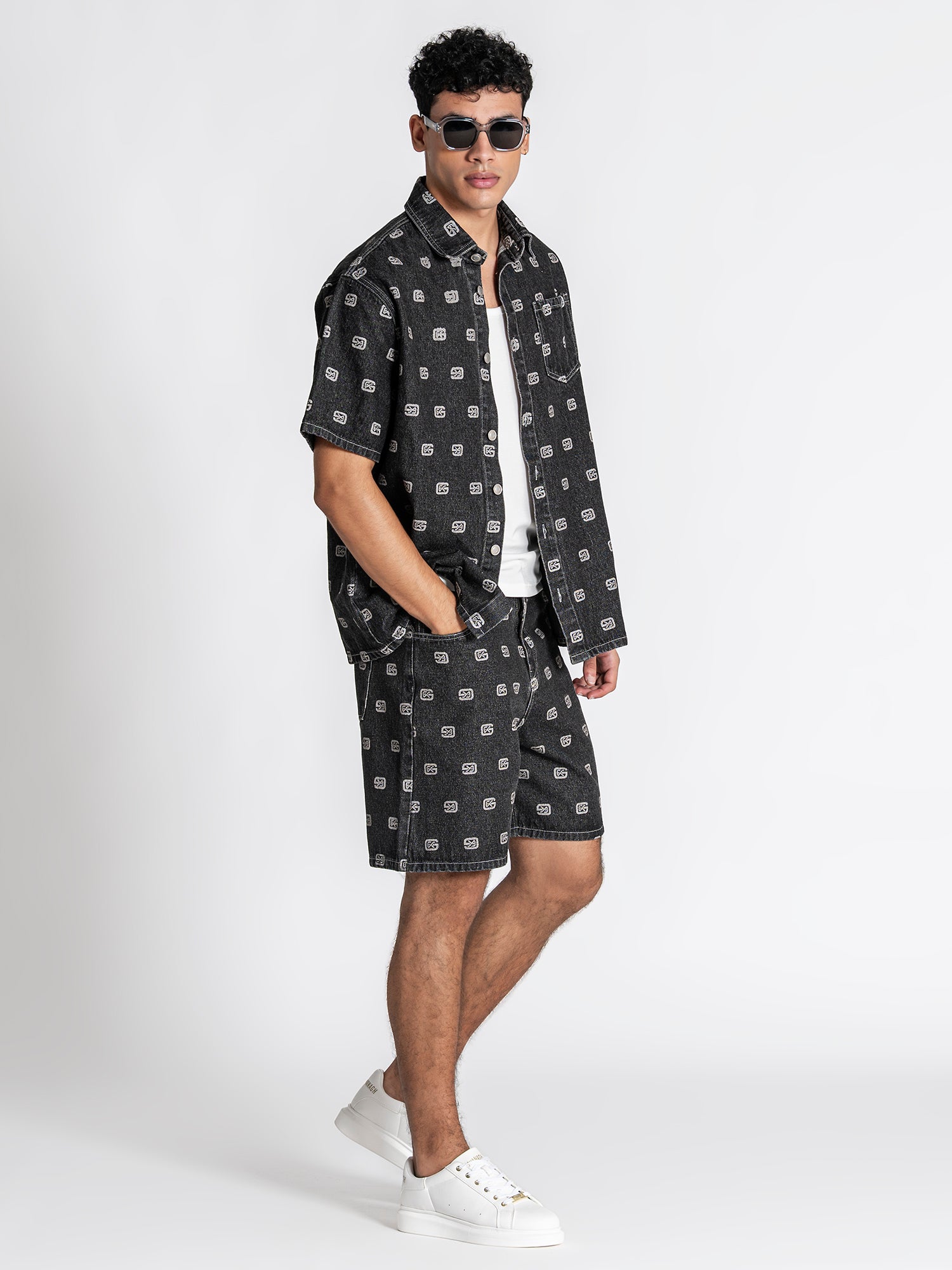 shirts / Grey GK Denim Shirt