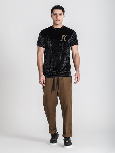 t-shirts / Black K Velvet Tee
