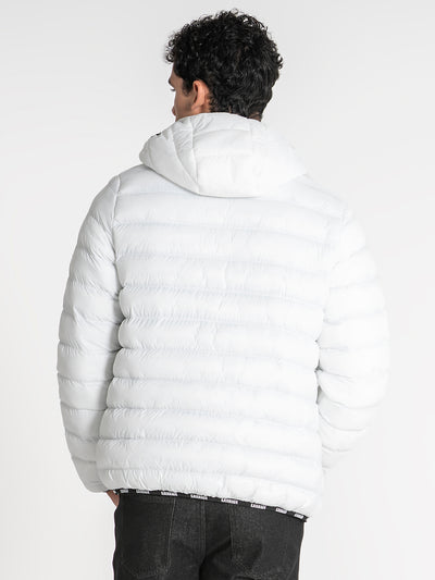 jackets / White Loop 2.0 Hoodie Jacket