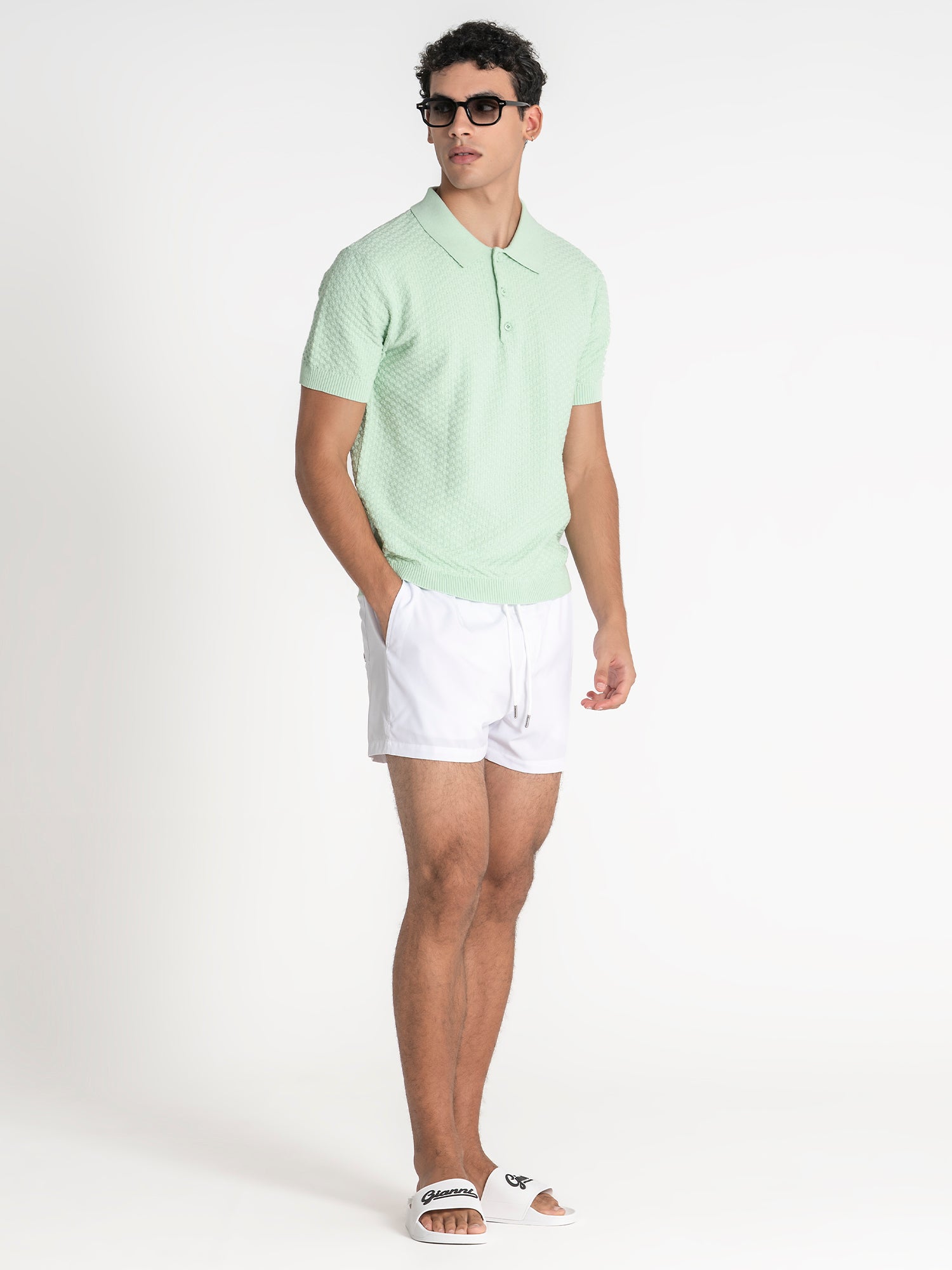 polos / Mint Pop Knit Polo