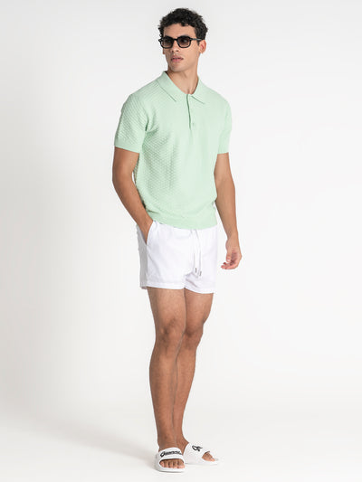 polos / Mint Pop Knit Polo