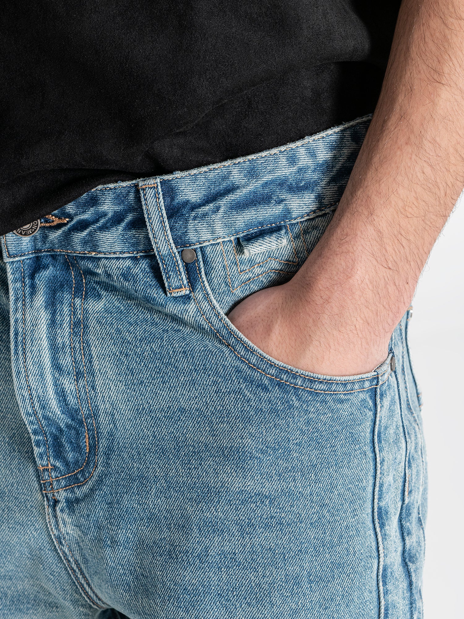 jeans / Medium Blue Tape Jeans