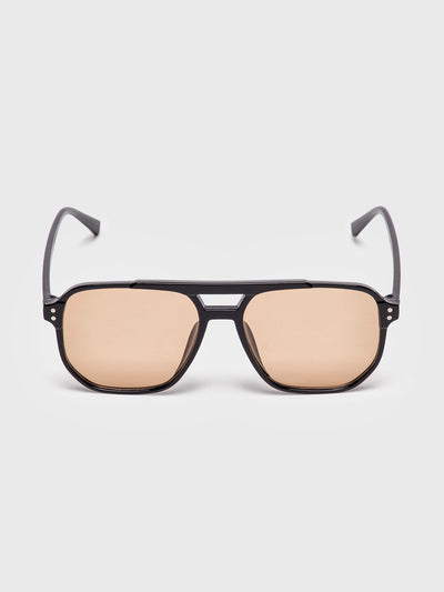 sunglasses / Peach Pilot Sunglasses