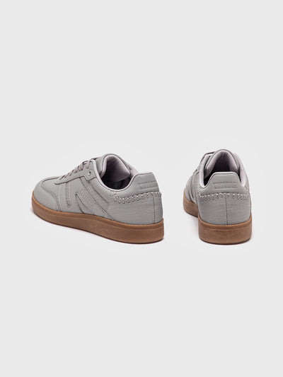 sneakers / Grey Soft Court Sneakers