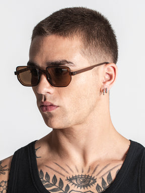 sunglasses / Brown Picasso Sunglasses