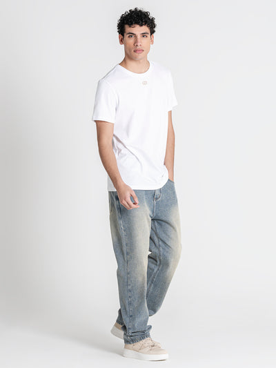 t-shirts / White Micro GG Tee