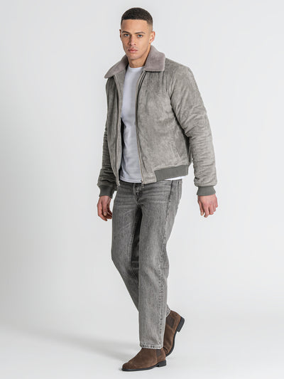 jackets / Grey Timeless Aviator Jacket