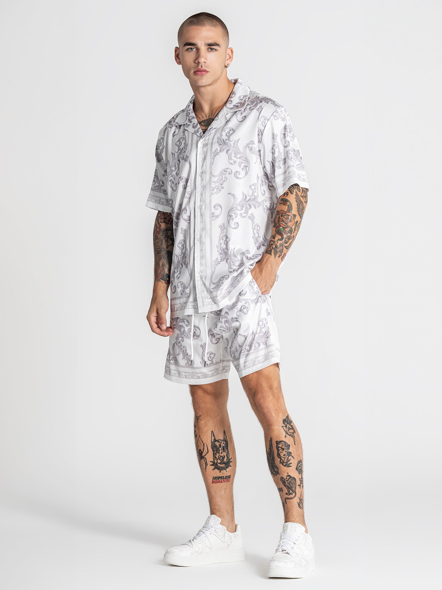 shirts / White Majestic Satin Shirt