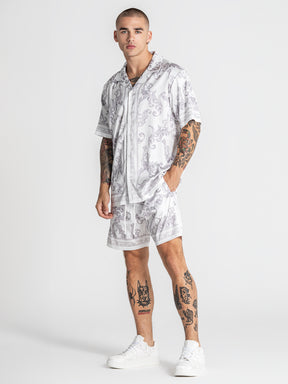 shirts / White Majestic Satin Shirt