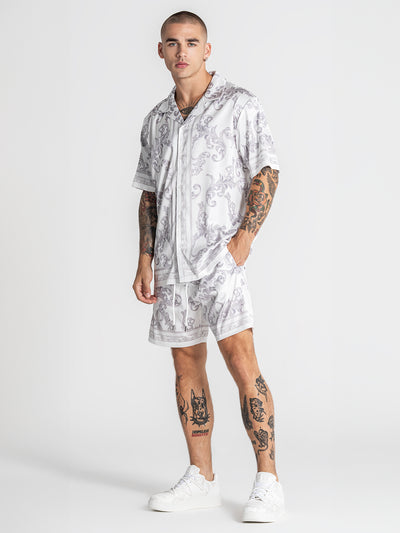 shirts / White Majestic Satin Shirt
