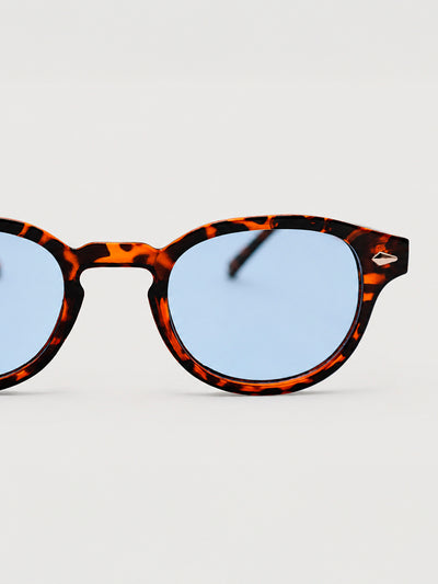 sunglasses / Light Blue Solan Turtoise Sunglasses
