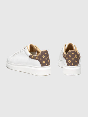 sneakers / White Logomania Sneakers