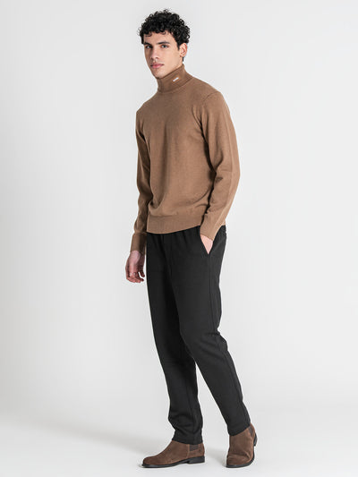 sweats / Taupe GK Smart Knit Turtleneck