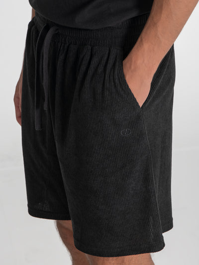 shorts / Black Crease Shorts