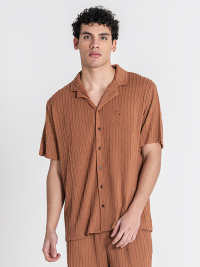shirts / Brown Tactile Set