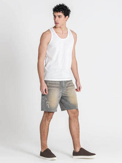 tank tops / White Tactile Tanktop