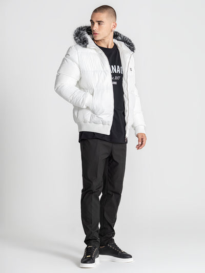 puffers / White Essential Puffer Jacket