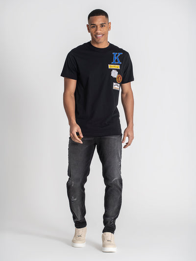 t-shirts / Black Collage Tee